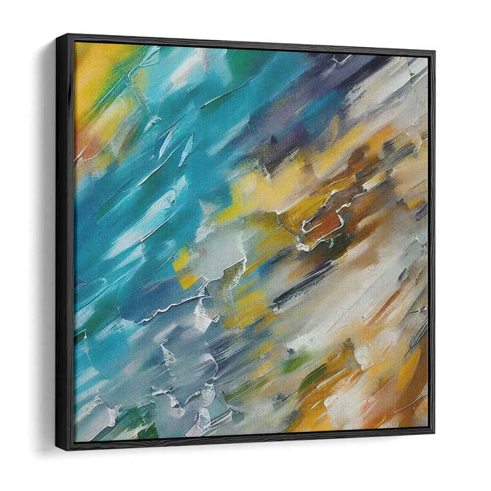 Canvas Abstracted Expressionism: Abstract Expressionist Canvas Art Print