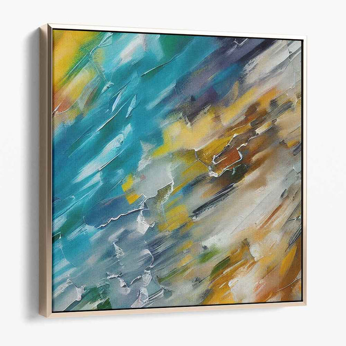 Canvas Abstracted Expressionism: Abstract Expressionist Canvas Art Print