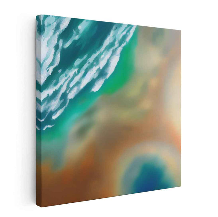 Organic Harmony: Abstract Nature-Inspired Canvas Art Print