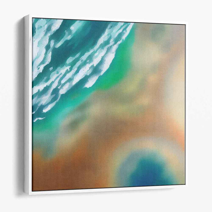 Organic Harmony: Abstract Nature-Inspired Canvas Art Print