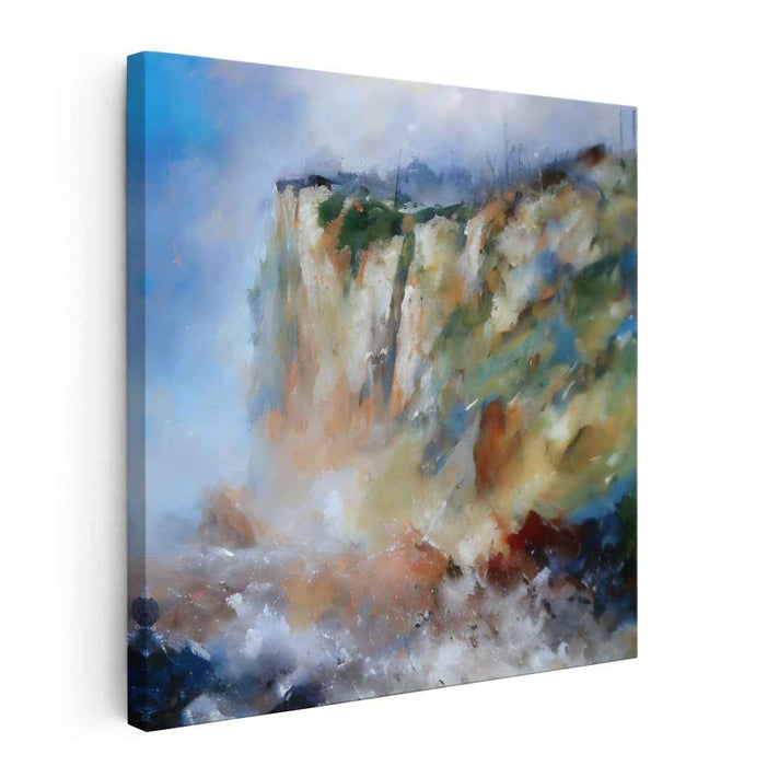 Whispers of Sunset Dreams: Impressionistic Landscape Canvas Art Print