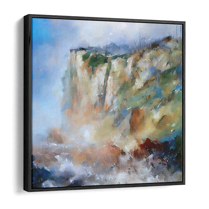 Whispers of Sunset Dreams: Impressionistic Landscape Canvas Art Print