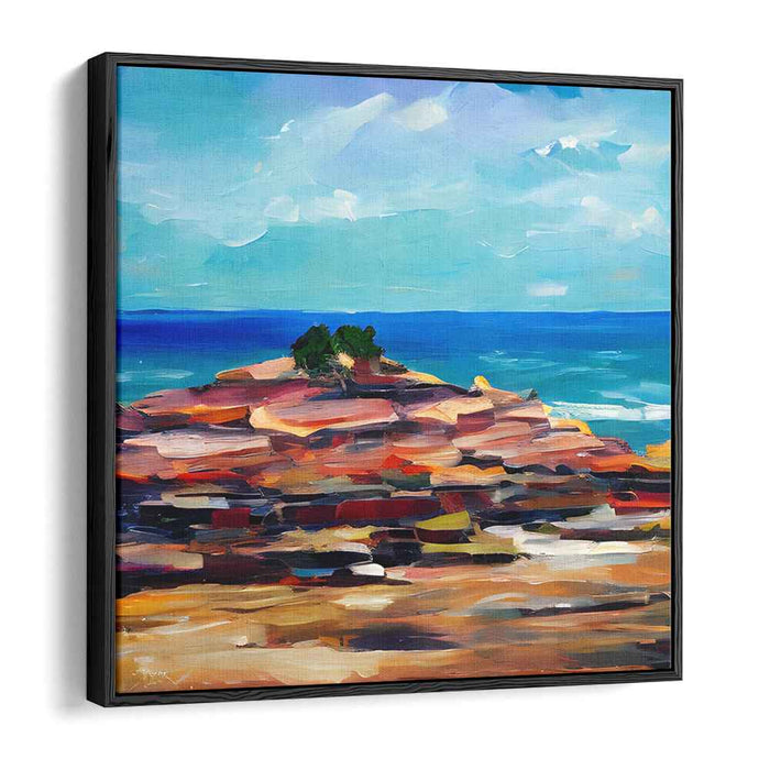 Abstract Coastal Cliffs #057