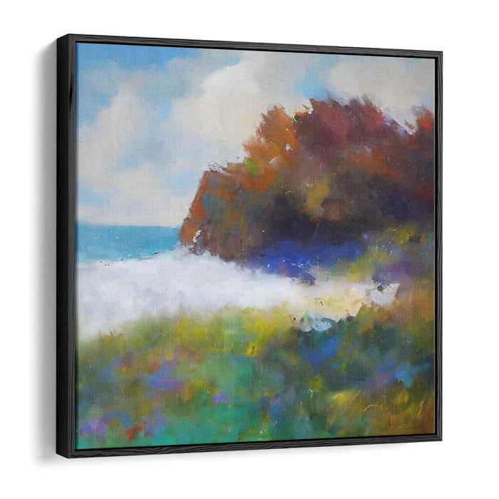 Landscape Enchantment: Vibrant Landscape Canvas Art Print