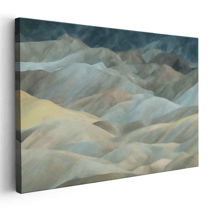 Tranquility's Whisper: Serene Landscape Canvas Art