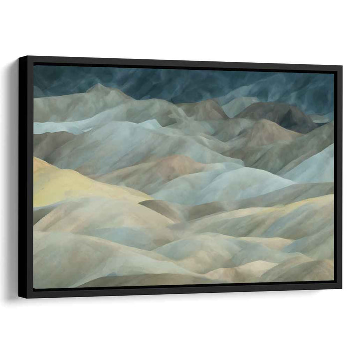 Tranquility's Whisper: Serene Landscape Canvas Art