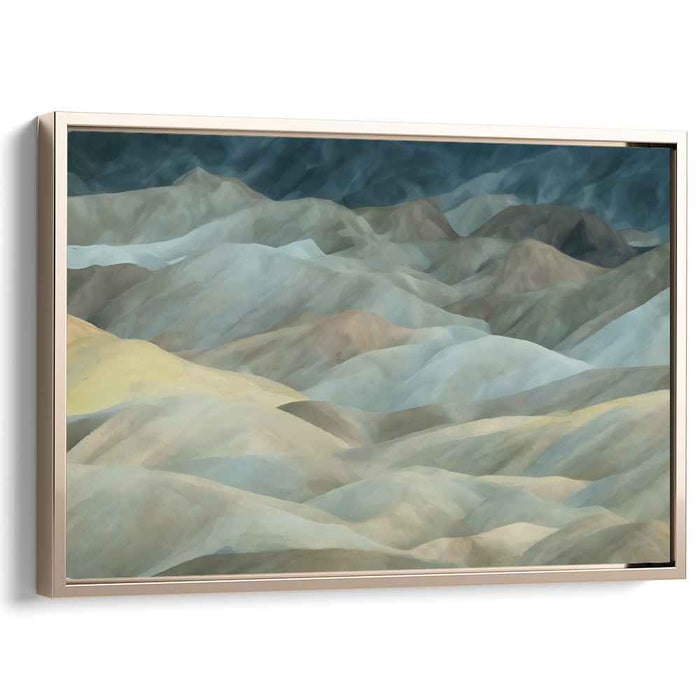 Tranquility's Whisper: Serene Landscape Canvas Art