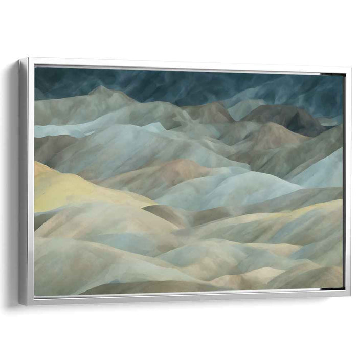 Tranquility's Whisper: Serene Landscape Canvas Art