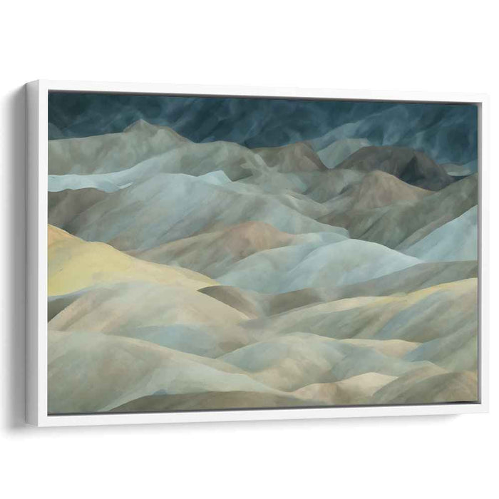 Tranquility's Whisper: Serene Landscape Canvas Art
