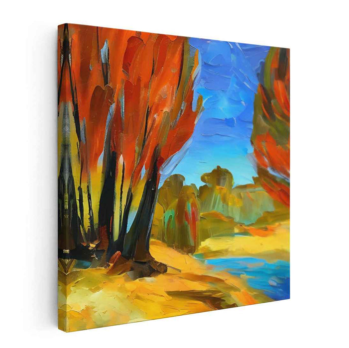 Abstract Desert Oasis #003