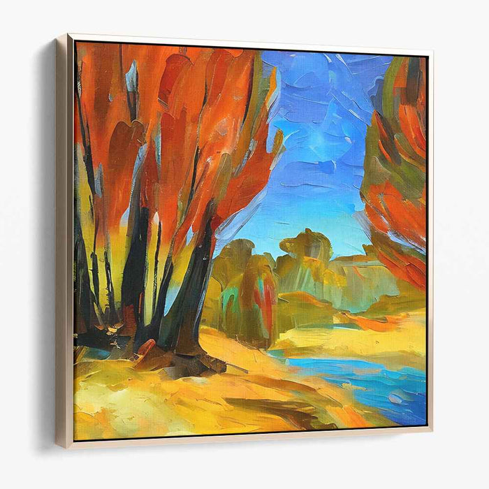 Abstract Desert Oasis #003