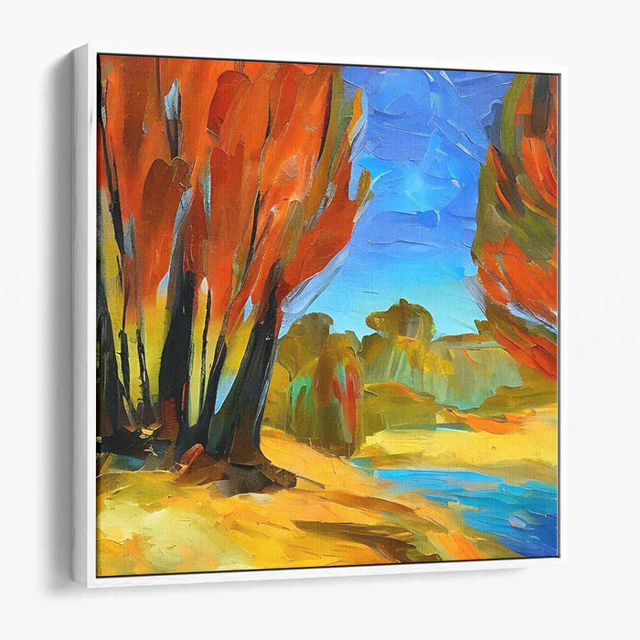 Abstract Desert Oasis #003