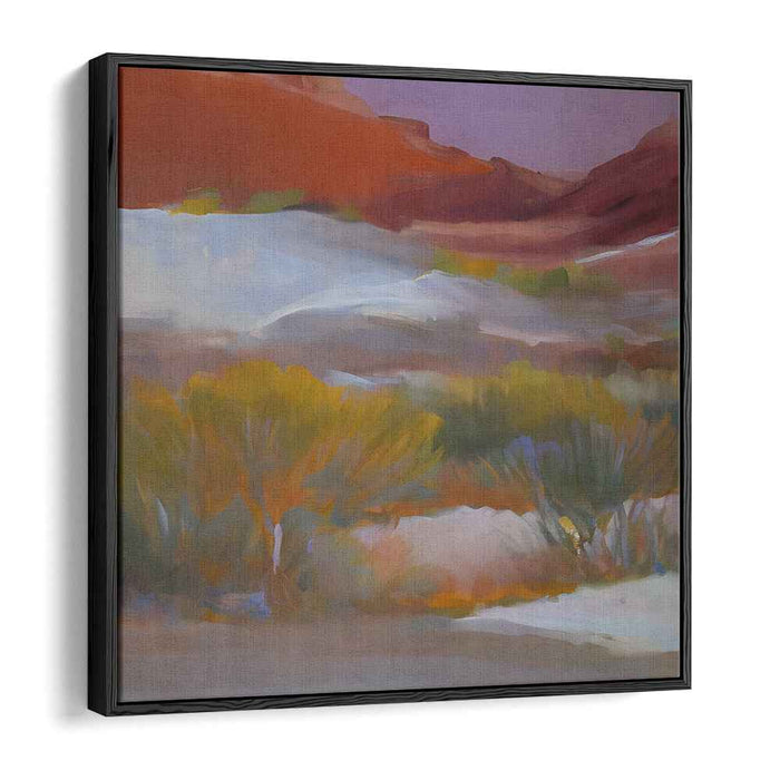 Visions Beyond Nature: Abstract Landscape Canvas Art Print
