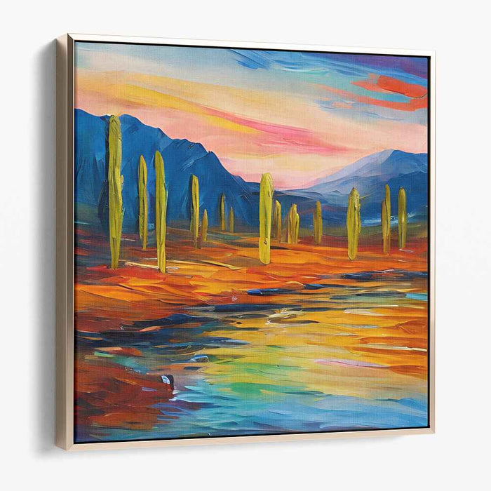 Abstract Desert Oasis #023