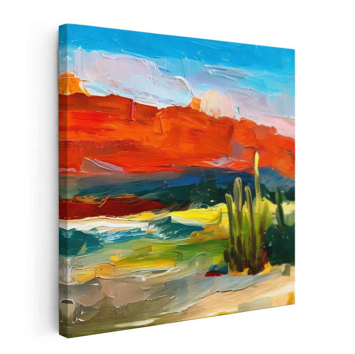 Wild Reverie Canvas Dream: Bold Landscape Canvas Art Print