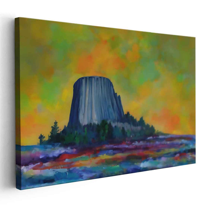 Melodic Movements: Impressionist Landscape Canvas Art