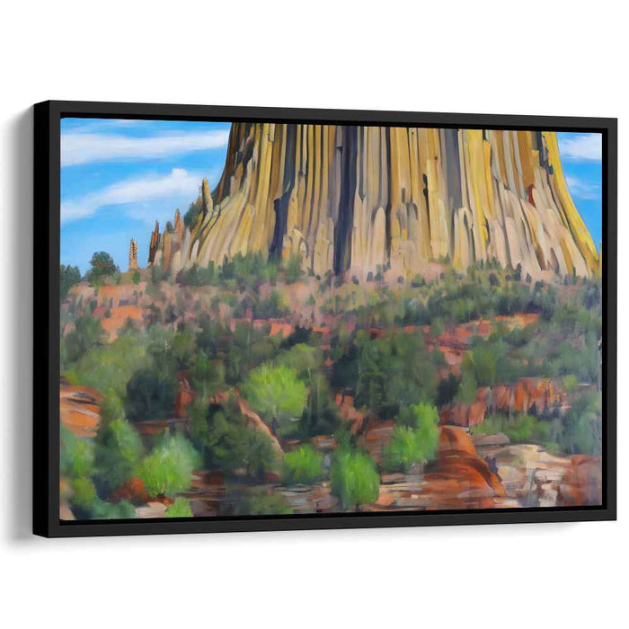 Echoes Of Ancient Giants: Realistic Landscape of Iconic Rock Formation