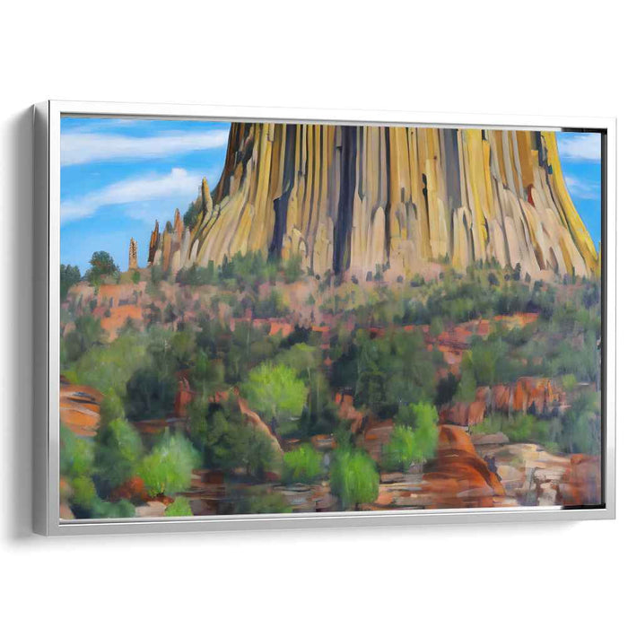 Echoes Of Ancient Giants: Realistic Landscape of Iconic Rock Formation