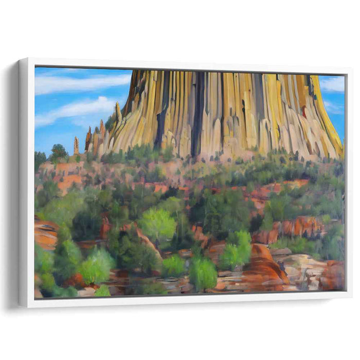 Echoes Of Ancient Giants: Realistic Landscape of Iconic Rock Formation