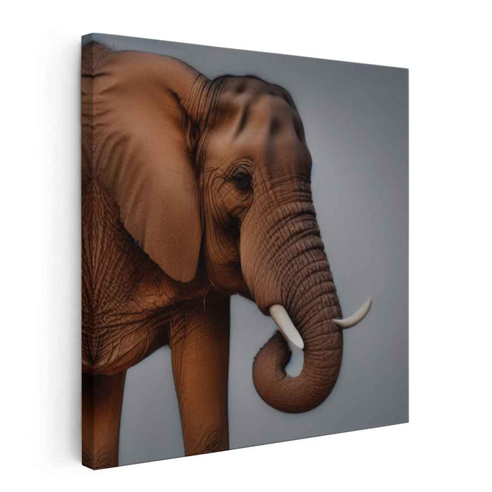 Wilderness Mirage Dreams: Hyper-Realistic Wildlife Canvas Art Print