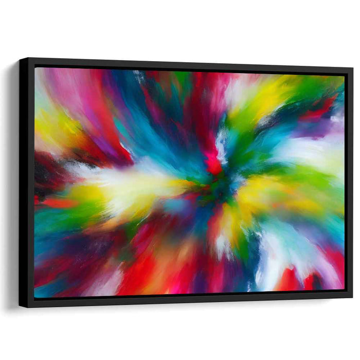 Harmony in Hues: A Symphony of Colors Abstract Canvas Art