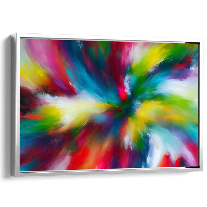 Harmony in Hues: A Symphony of Colors Abstract Canvas Art