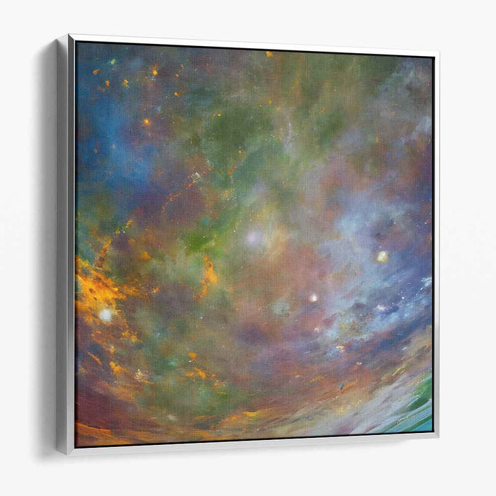 Galactic Masterpiece: A Cosmic Canvas Art Print
