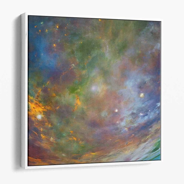 Galactic Masterpiece: A Cosmic Canvas Art Print