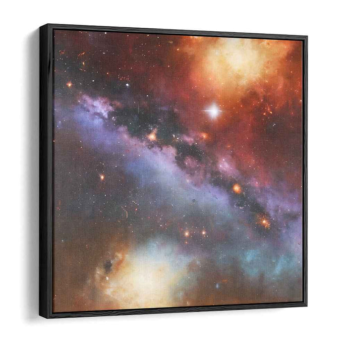 Cosmic Odyssey: A Journey Through the Cosmos Canvas Art Print