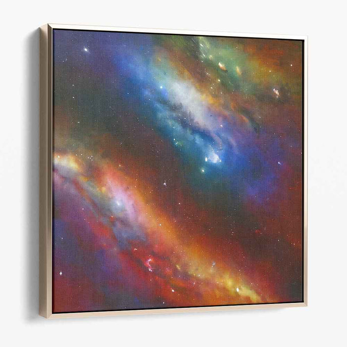 Stellar Ballet: Nebula's Radiant Dance in the Cosmos