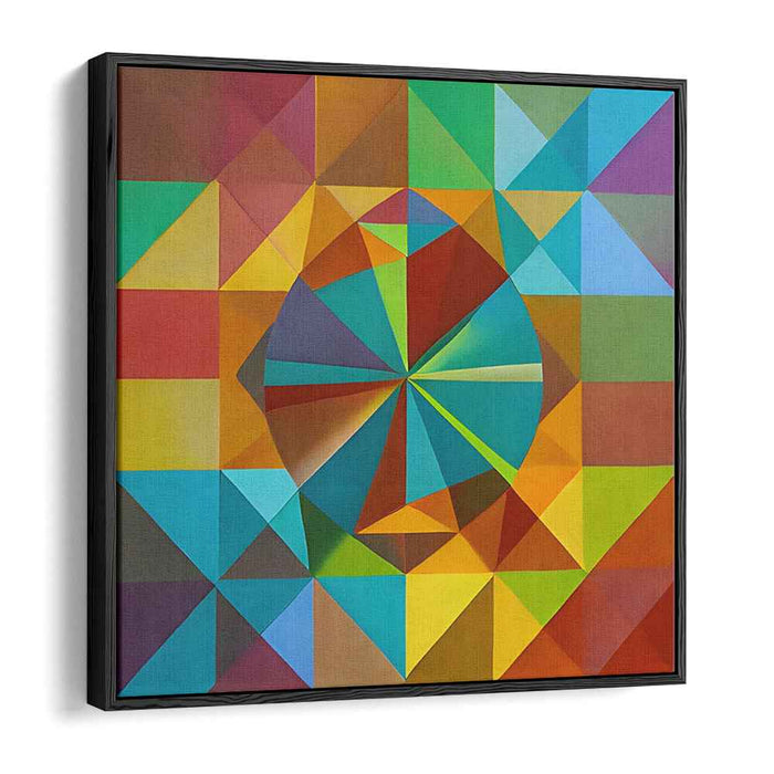 Abstract Geometric Triangles #001