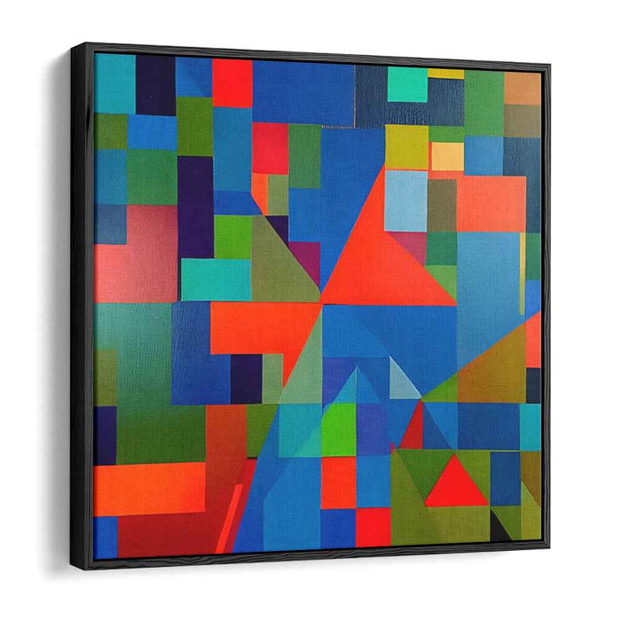 Electric Dreams: Vibrant Abstract Canvas Art