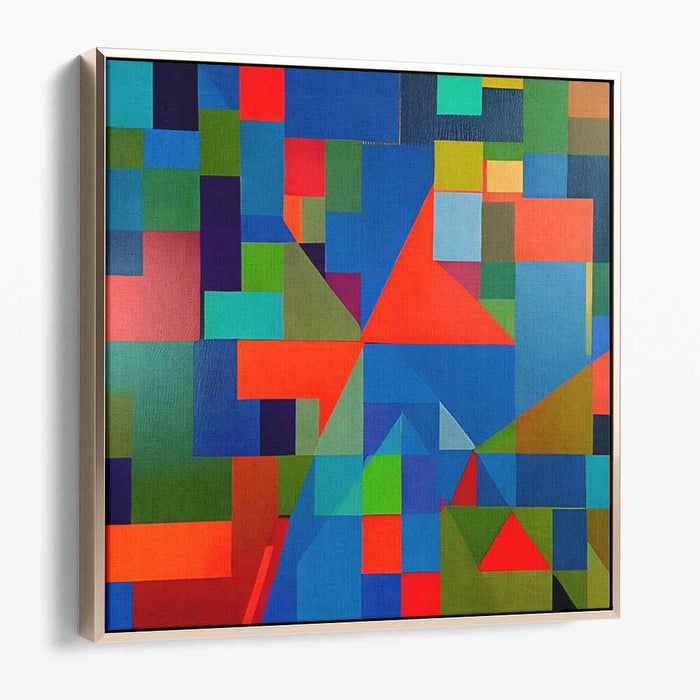 Electric Dreams: Vibrant Abstract Canvas Art