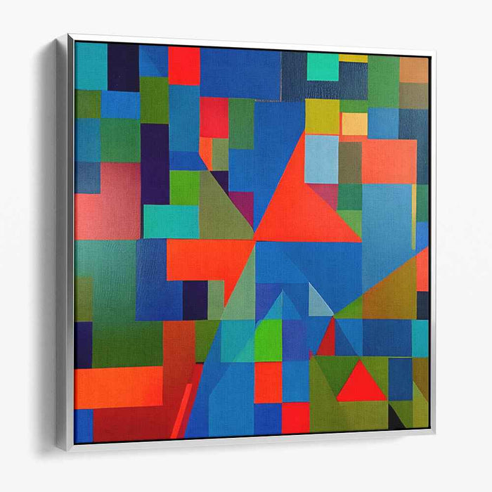 Electric Dreams: Vibrant Abstract Canvas Art