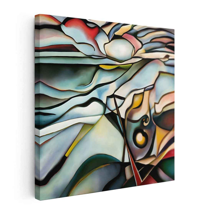 Portal to Imagination: A Surreal Journey in Abstract Canvas Art