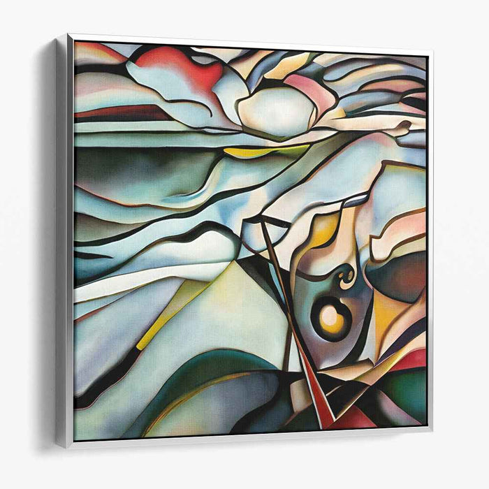 Portal to Imagination: A Surreal Journey in Abstract Canvas Art