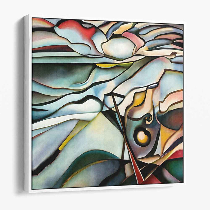 Portal to Imagination: A Surreal Journey in Abstract Canvas Art