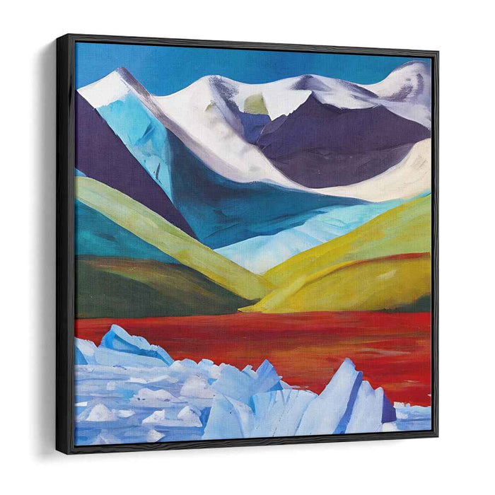 Canvas Dance of Nature: A Dynamic Landscape Canvas Art Print