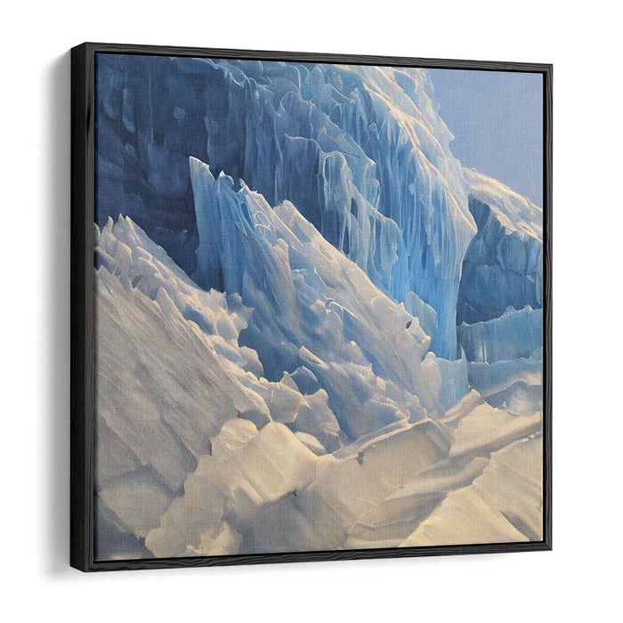 Glacial Symphony: Arctic Iceberg Canvas Art