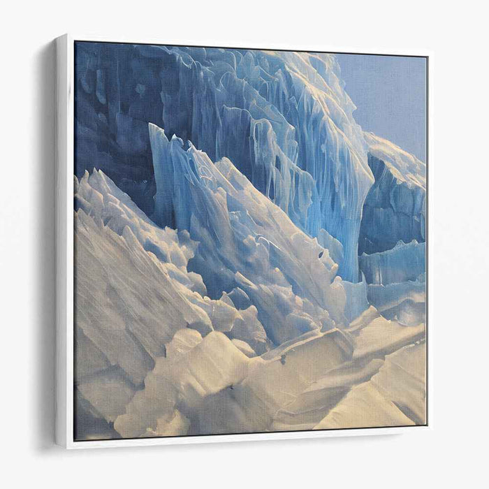 Glacial Symphony: Arctic Iceberg Canvas Art