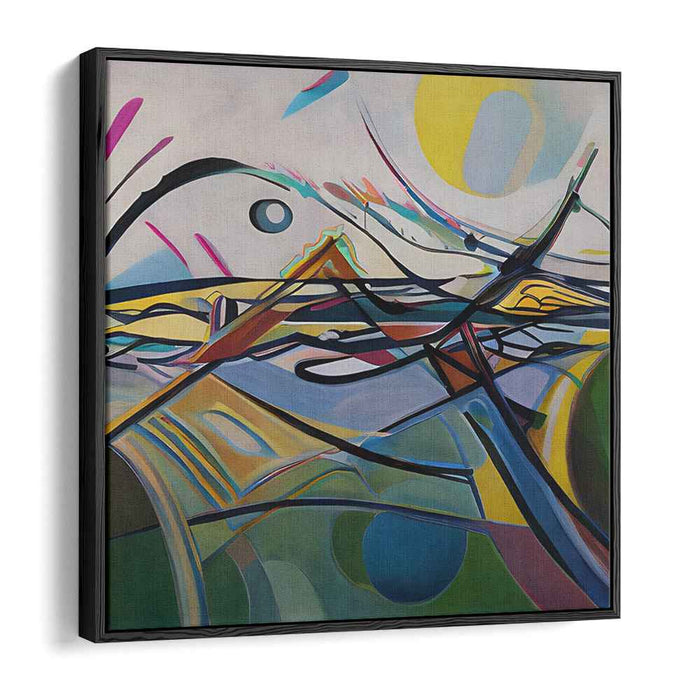 Emotion in Color: Abstract Expressionist Canvas Art Print