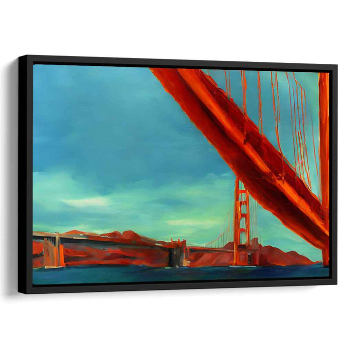 Abstract Golden Gate Bridge #126