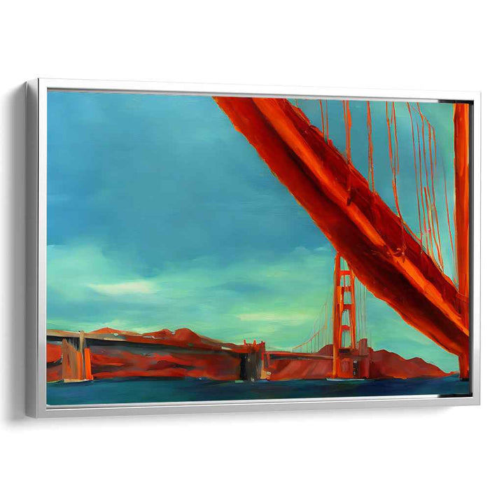 Abstract Golden Gate Bridge #126