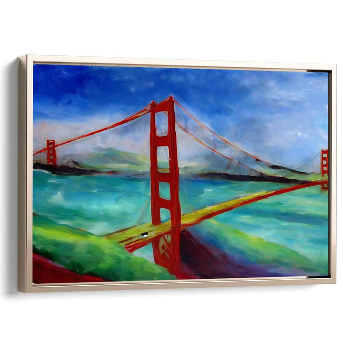 Abstract Golden Gate Bridge #130