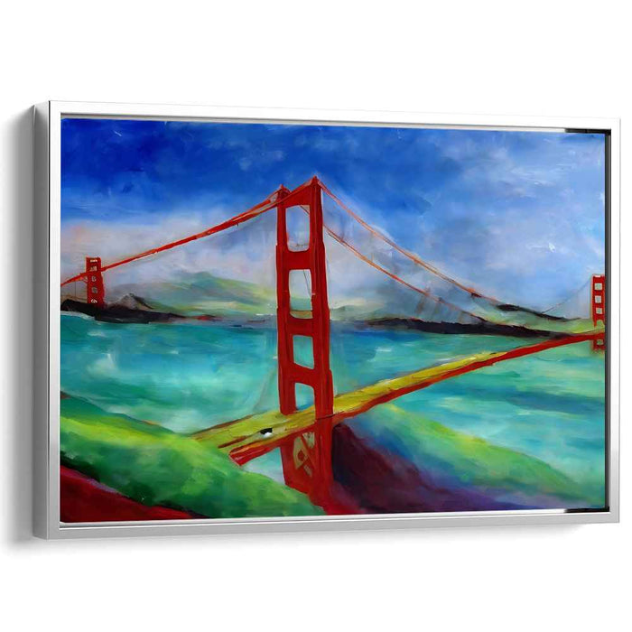 Abstract Golden Gate Bridge #130