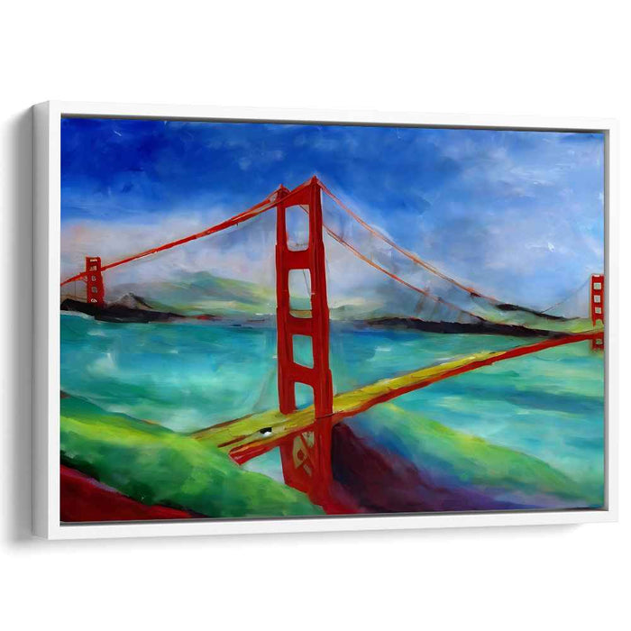 Abstract Golden Gate Bridge #130