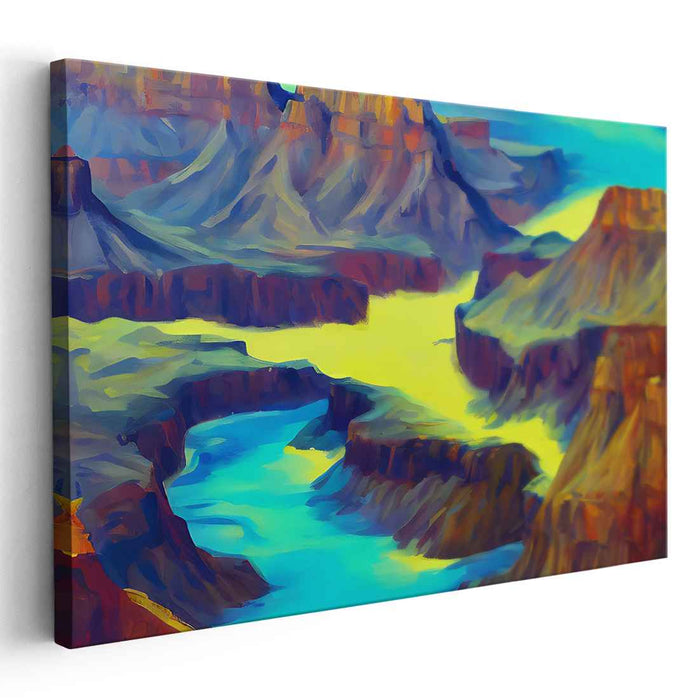 Surreal Wilderness Symphony: A Dreamlike Panorama of Nature's Majesty