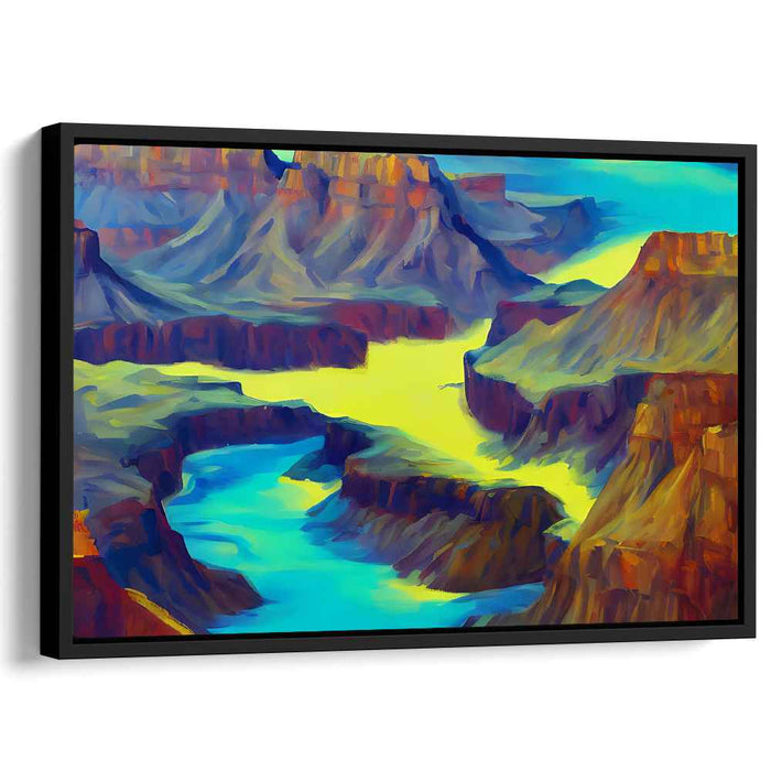 Surreal Wilderness Symphony: A Dreamlike Panorama of Nature's Majesty