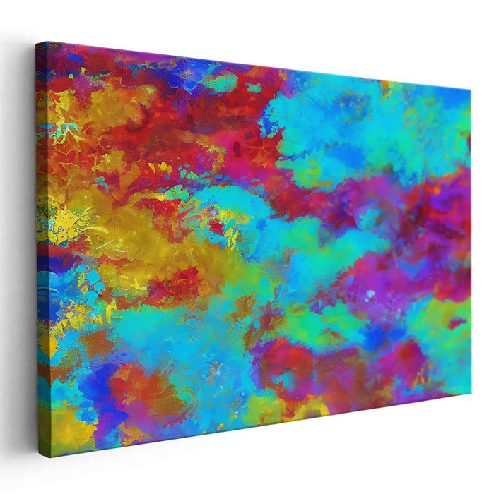 Abstract Whirlwind: Abstract Expressionist Canvas Art