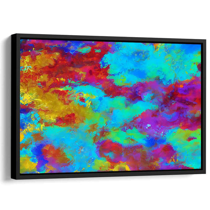 Abstract Whirlwind: Abstract Expressionist Canvas Art